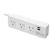 Tripp Lite 3-Outlet Surge Protector Power Strip with 2 USB Ports, 10 ft. Cord
