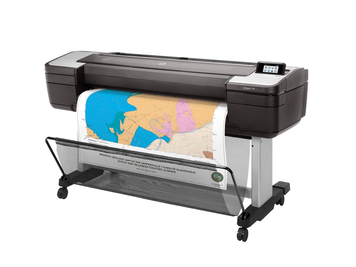 HP DesignJet T1700dr 44-in PS Printer