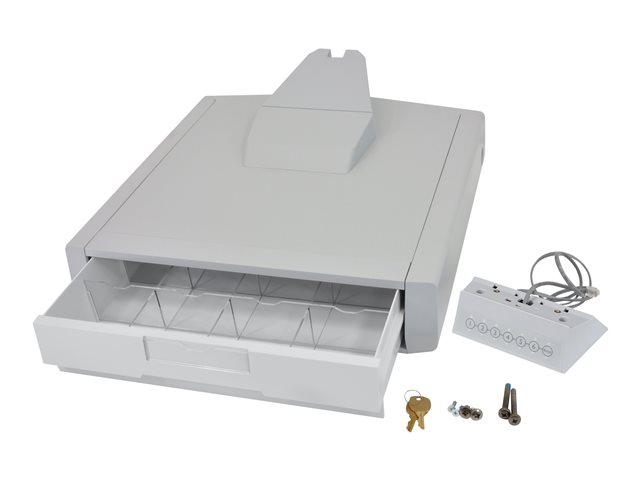 Ergotron Sv43 Primary Single Drawer For Lcd Cart Mounting Component Grey White