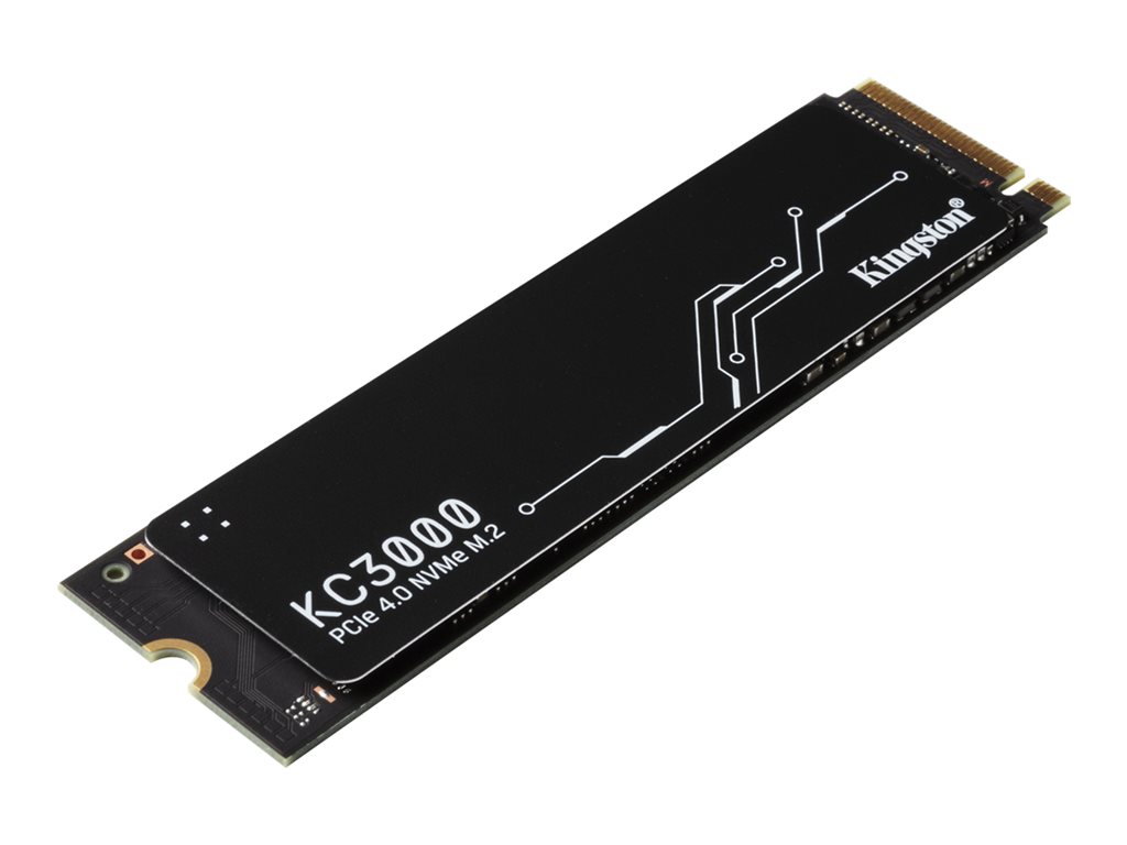 Kingston KC3000 - SSD - 1024 GB - intern - M.2 2280 - PCIe 4.0 (NVMe)