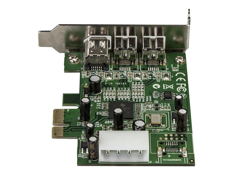 StarTech.com Carte PCIe 3x FireWire 1394 - 1x a 2x b