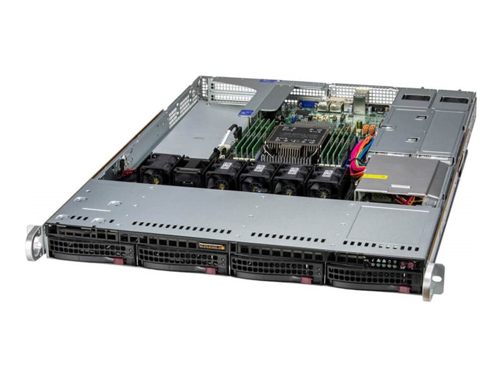 Supermicro UP SuperServer 511E-WR-G1 - instalovatelný do racku Xeon Silver 4510 2.4 GHz - 64 GB - SSD 960 GB
