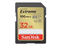 SanDisk Extreme PLUS SDHC 32GB 100MB/s