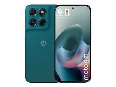 Moto G77 - pantone shaded spruce - 5G smartphone -