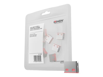 LINDY USB Portschlösser 10xPink Erweiterungskit für 40450