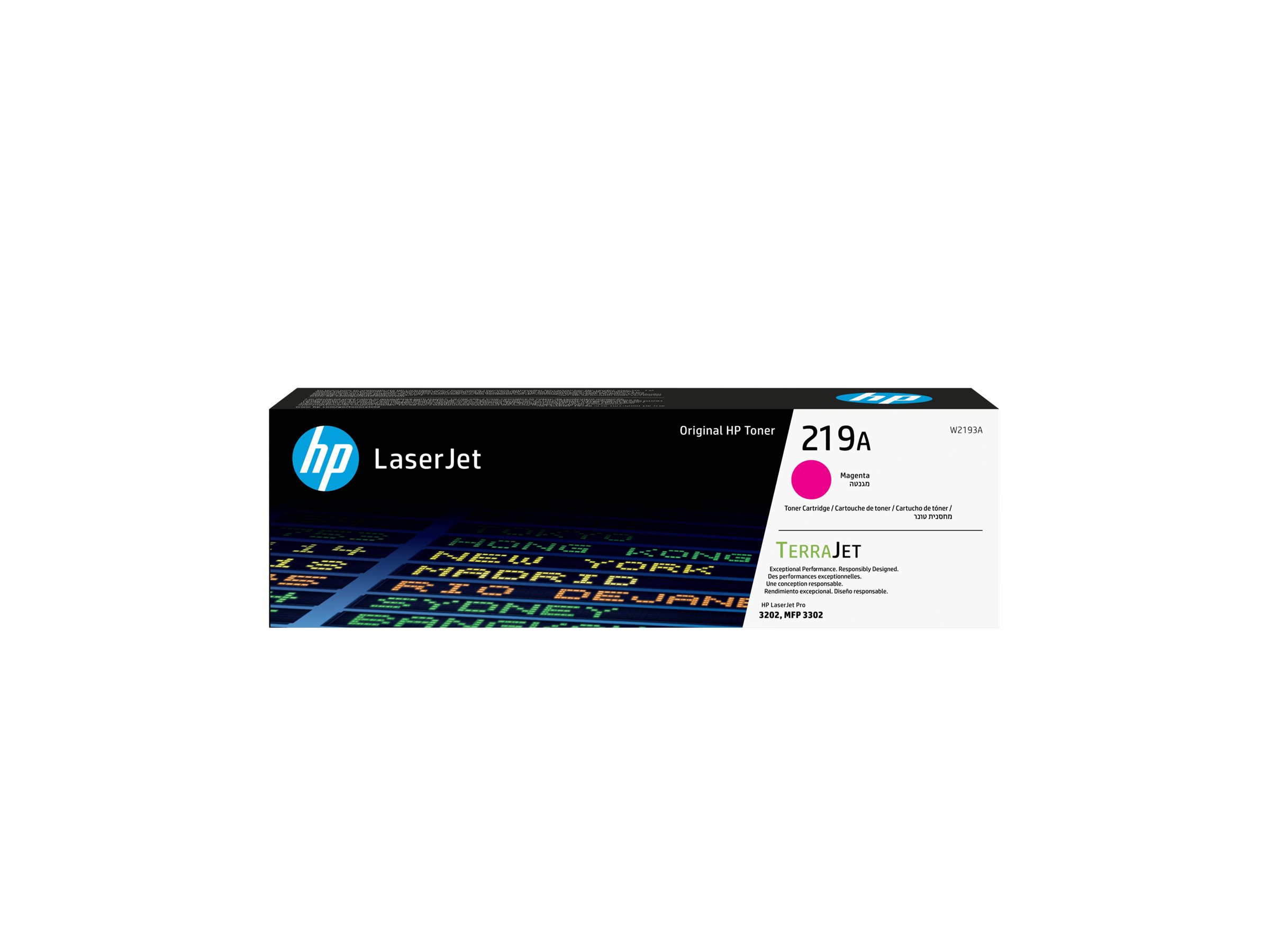 Hp 219a Magenta Original Laserjet Toner Cartridge W2193a