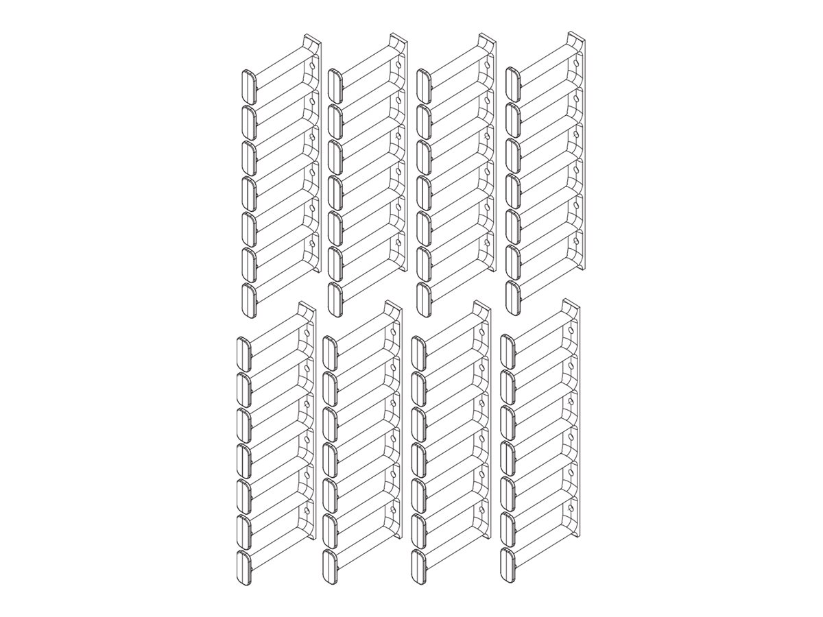 Great Lakes - Rack cable management finger kit
