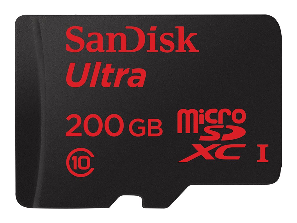 SanDisk Ultra - Flash memory card (microSDXC to SD adapter included)