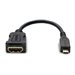 Eaton Tripp Lite Series Micro HDMI to HDMI Adapter for Ultrabook/Laptop/Desktop PC