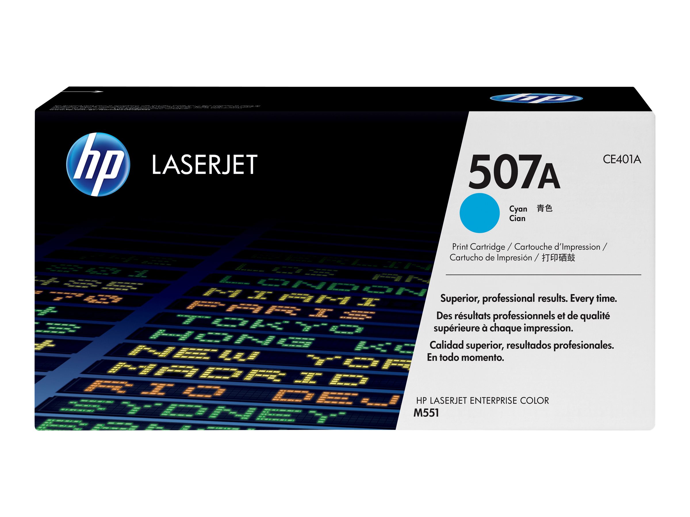 Hp 507a Cyan Original Laserjet Toner Cartridge Ce401a