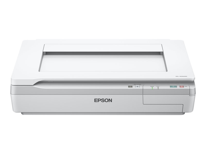 Epson WorkForce DS-50000 - Flachbettscanner - A3 - 600 dpi x 600 dpi - bis zu 4 Seiten/Min. (einfarbig) / bis zu 4 Seiten/Min. (Farbe) - USB 2.0