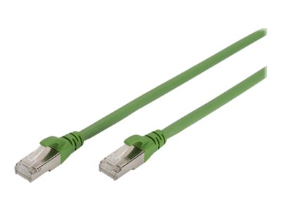 DIGITUS CAT 6A S/FTP Patchkabel, PUR (TPU), 15m, grün,  (BILD1)