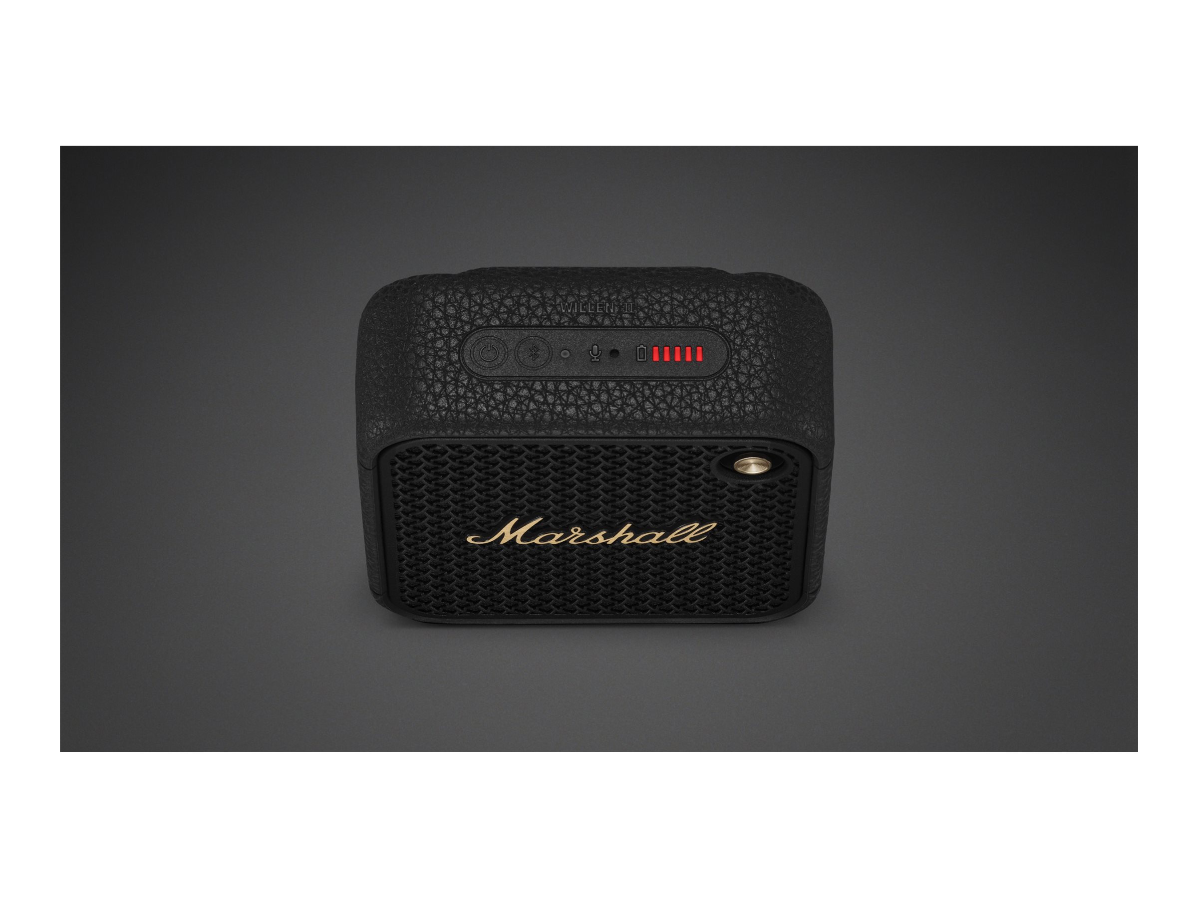 Marshall WILLEN II Portable Bluetooth Speaker - Black and Brass
