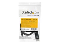 StarTech 3ft (1m) USB C to DisplayPort 1.2 Cable 4K 60Hz, Bidirectional DP to USB-C or USB-C to DP Reversible Video Adapter C