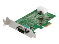 StarTech.com 1-port PCI Express RS232 Serial Adapter Card, PCIe RS232 Serial Host Controller Card, PCIe to Serial DB9 COM Por