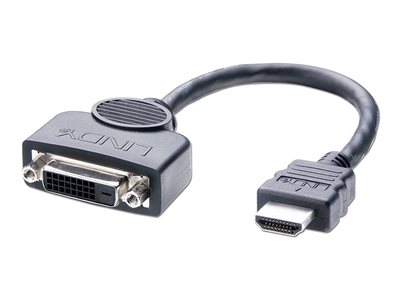 LINDY HDMI Stecker/DVI-D Buchse Adapter