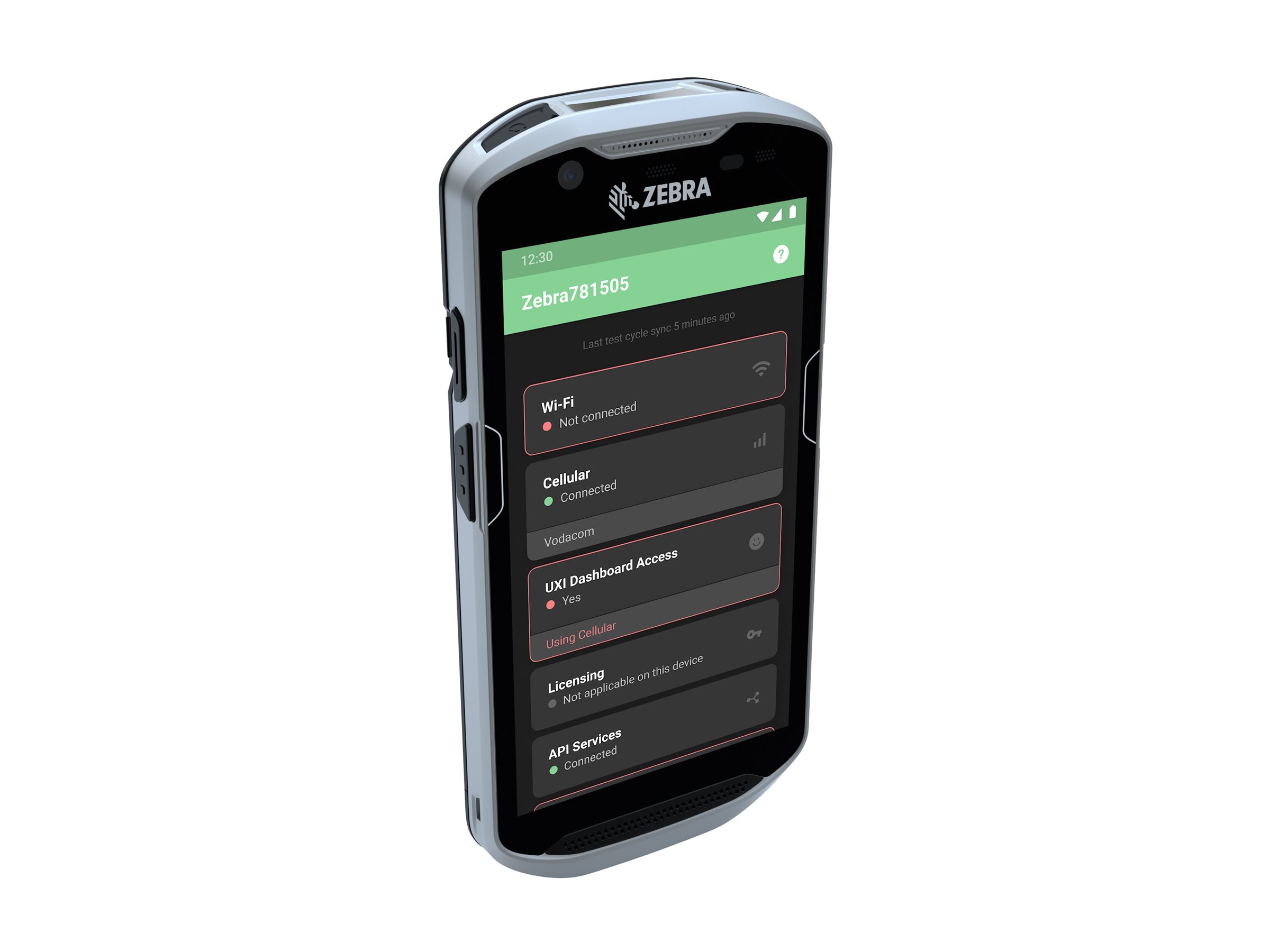 HPE Aruba Networking UXI Agent Zebra
