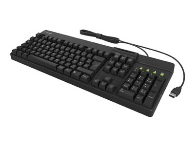 4250078174141 - KEYSONIC 61081 - Tastatur USB mit Smartcard-Leser schwarz