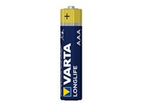 Varta Longlife AAA / LR03 Standardbatterier