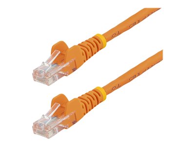 StarTech.com 3m Orange Cat5e / Cat 5 Snagless Patch Cable