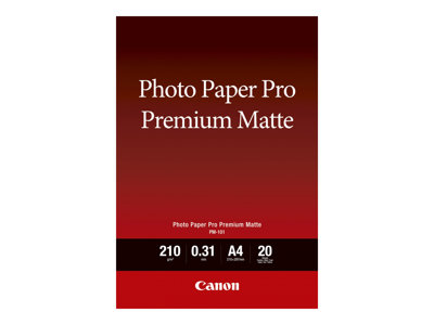 CANON Photo Paper Premium Matte A4 20 Bl - 8657B005