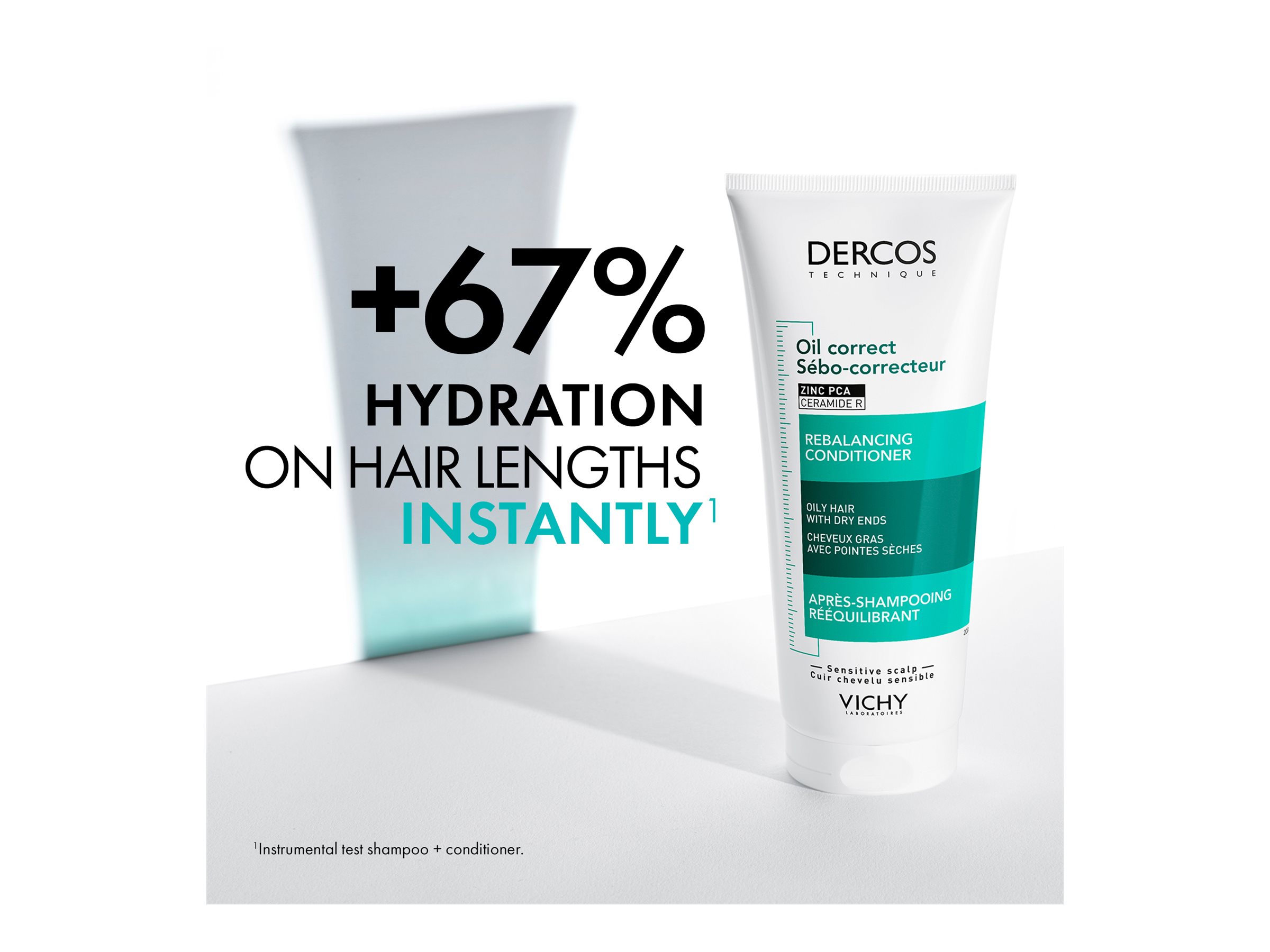 Vichy Dercos Oil-Correct Rebalancing Conditioner - 200ml