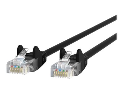 Belkin 5ft CAT6 Ethernet Patch Cable Snagless, RJ45, M/M, Black