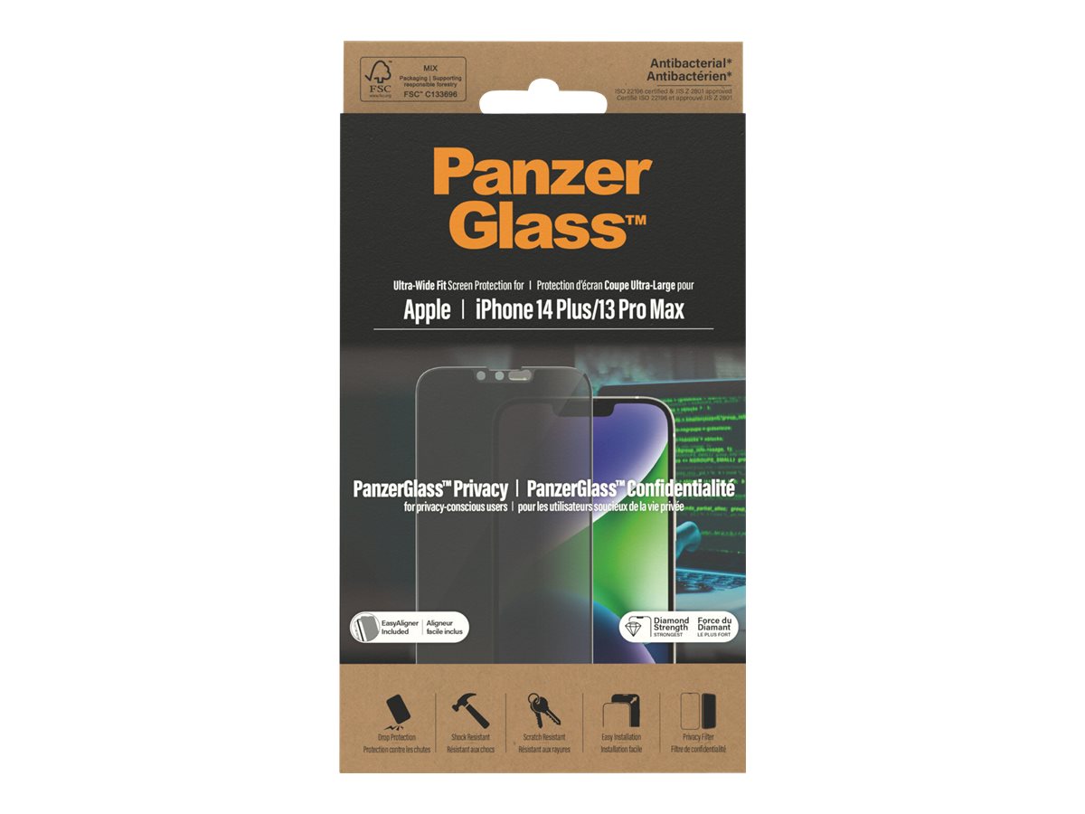 PanzerGlass Screen Protector for Apple iPhone 13 Pro Max/14 Plus