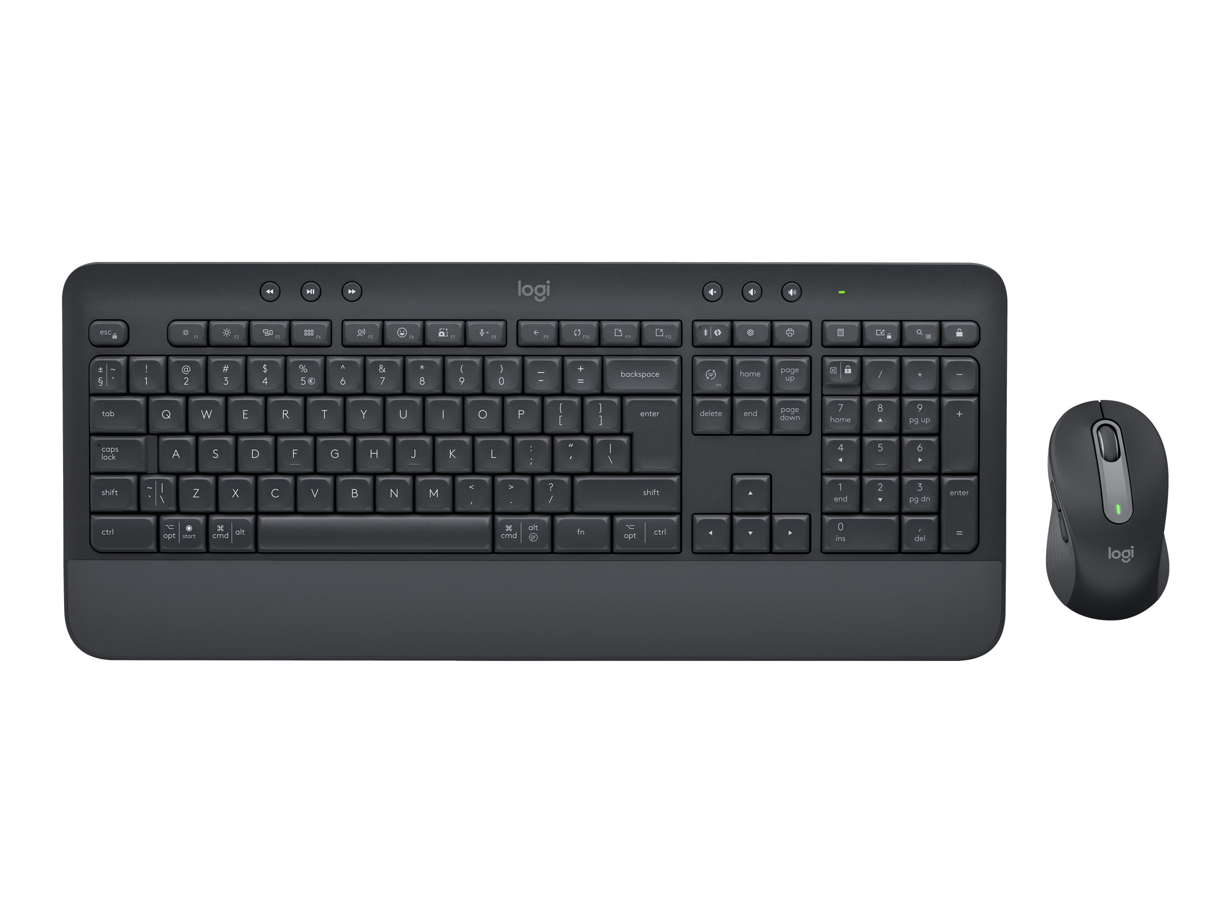 Logitech Signature MK650 Combo for Business keyboard and mouse set QWERTY US English Component Bottom 71190