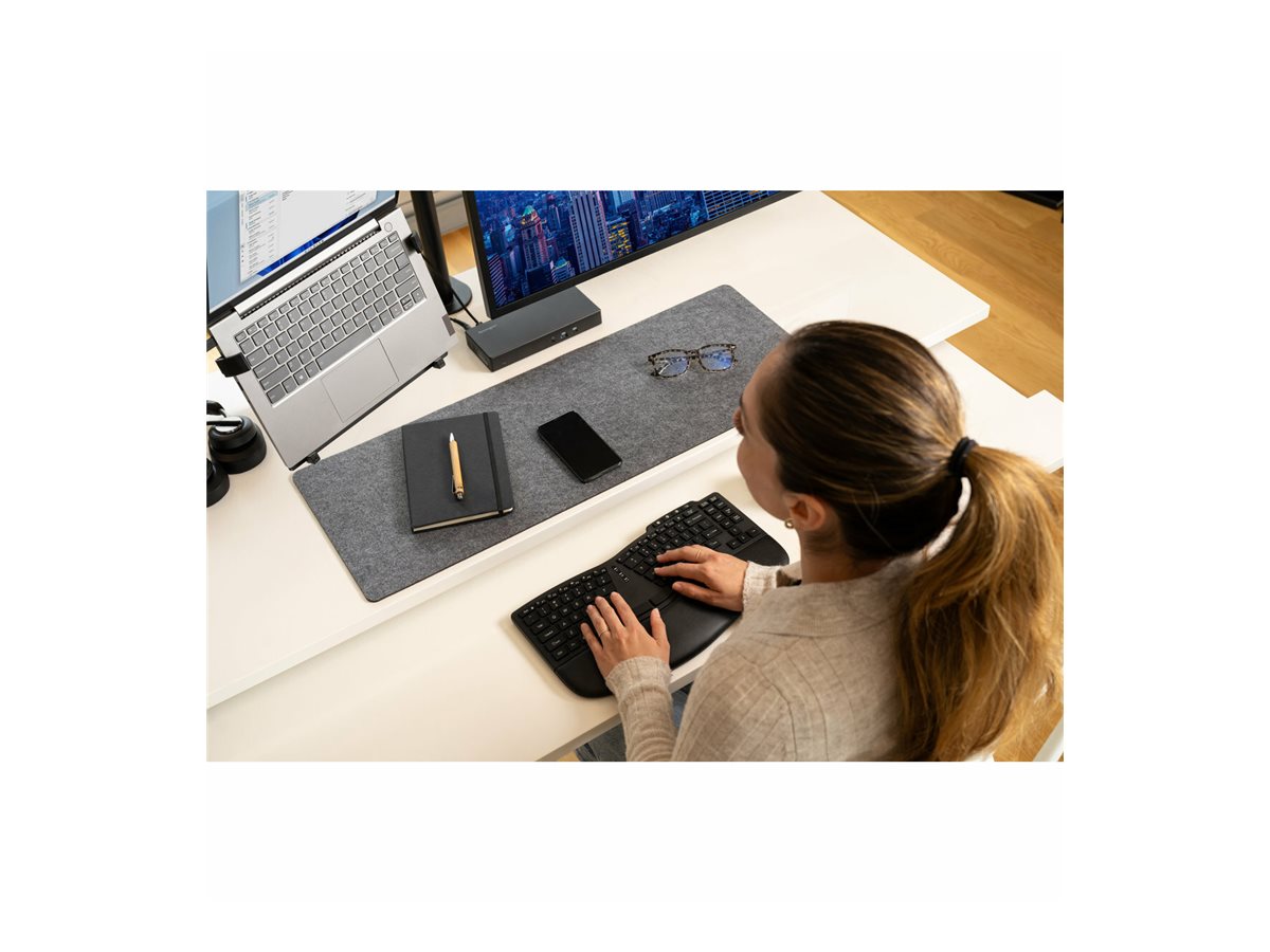 Kensington Pro Fit Ergo - klávesnice - dobíjecí compact TKL - QWERTY - portugalská - černá Vstupní zařízení – foto 7