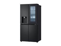 LG GMG861EPAE - Køleskab/fryser - frans dør-bundfryser med vanddispenser, isdispenser - Wi-Fi - bredde: 83.5 cm - dybde: 73 cm - højde: 178.7 cm - 508 liter - Klasse E - essens mat sort