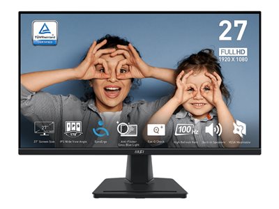 Monitor phoenix stellar 2k 27pulgadas 165hz diseño ultra delgado pd 65w  brillo 350cd 1ms dp hdmi