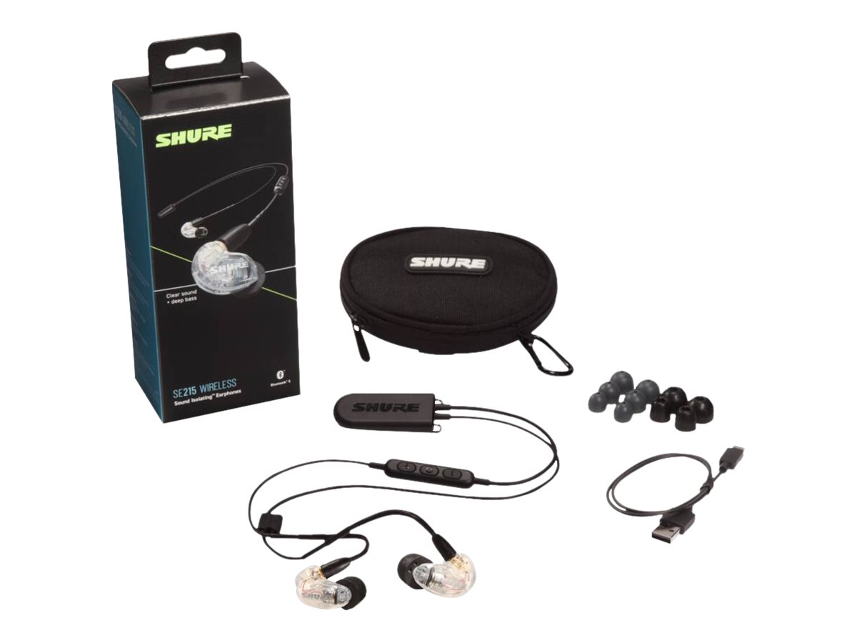SE215 / AONIC 215 Replacement Earphone (Right, Clear), by Shure