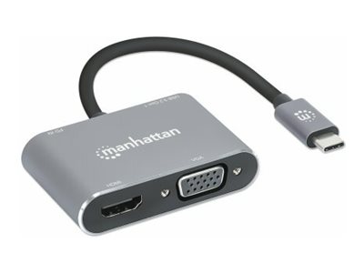 MH 4-in-1 Dock HDMI VGA USB-A USB-C PD - 130691