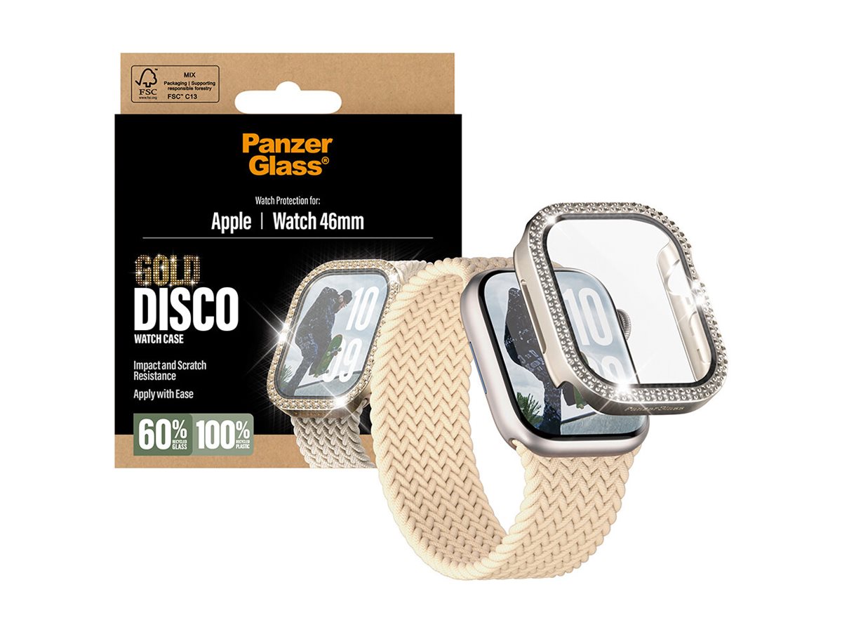 PanzerGlass Apple Watch 11/10 46 mm zlatý kryt – foto 3