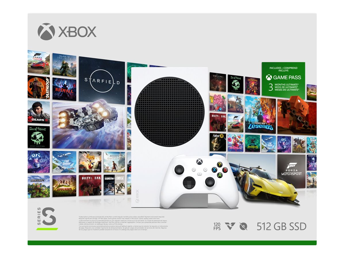 Microsoft Xbox Series S - Starter Bundle - Robot White