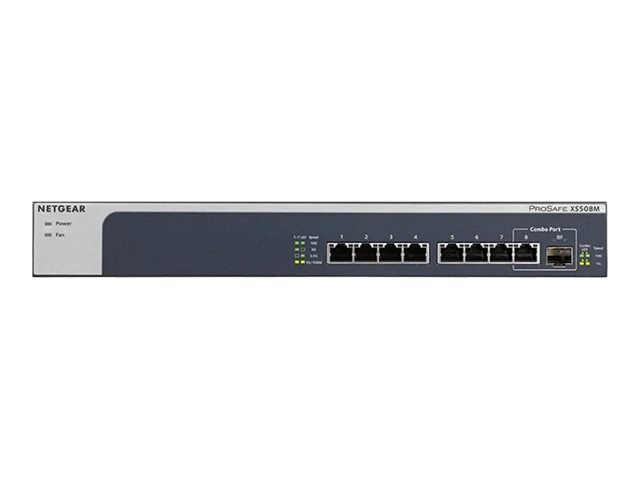 NETGEAR XS508Mv2 - switch - enterprise - 8 ports -