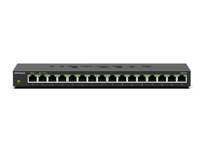 NETGEAR 16PT GE UNMANAGED SWITCH SOHO GS - GS316-300EUS