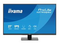 iiyama ProLite X2793QSU-B1 27' IPS 2560 x 1440 (2K) HDMI DisplayPort 75Hz
