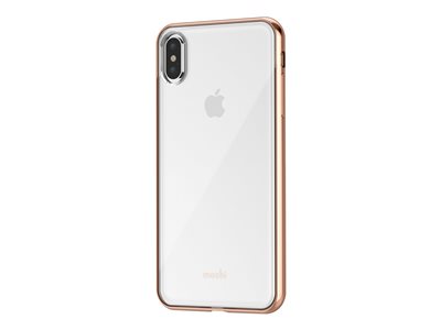 Moshi Vitros Clear Back cover for cell phone champagne gold for Apple