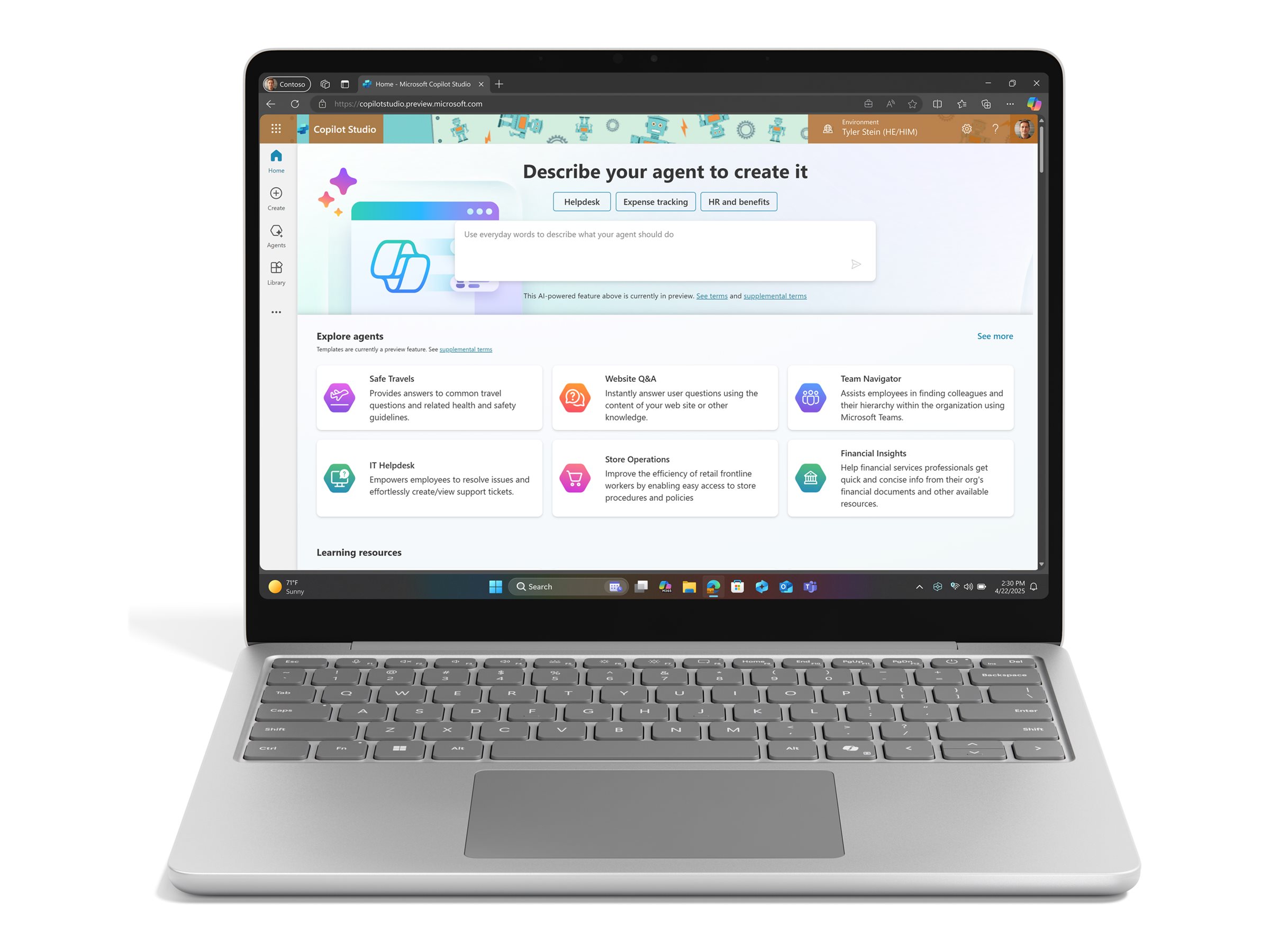 Microsoft Surface Laptop Copilot Pc For Business 13 Inch Ai Ready 13 Qualcomm Snapdragon X Plus X1p 42 100 16 Gb Ram 256 Gb Ssd Uk