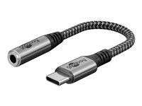 goobay USB-C til hovedtelefon jackstikadapter 0.15m