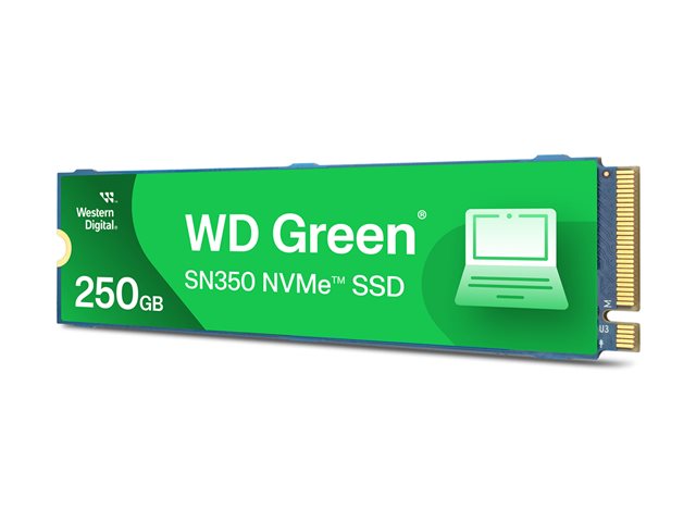 WD Green SN350 NVMe SSD 250GB M.2 2280 WDS250G2G0C-00CDH0