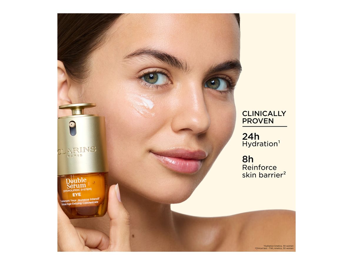 Clarins Double Serum Eye Age-Defying Concentrate - 20ml