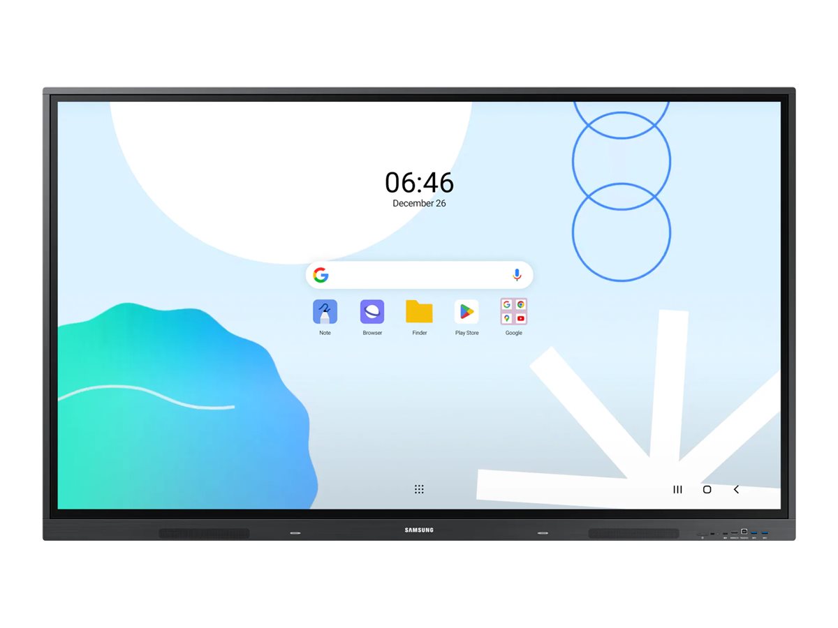 An image of Samsung Interactive Display WA86D WAD Series - 86" LED-backlit LCD display - 4K - for education / business