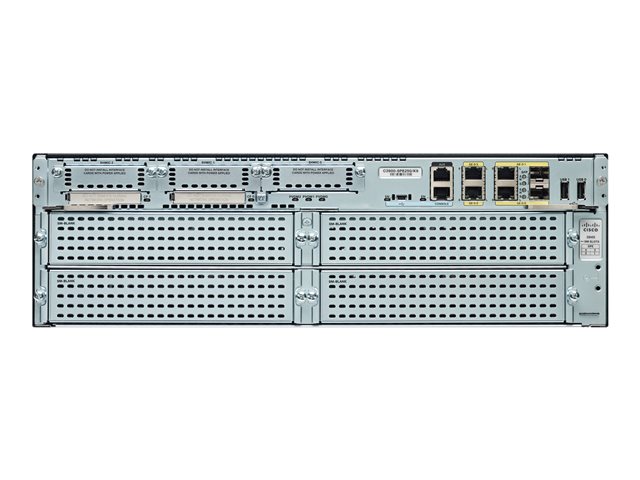 Cisco 3945E - směrovač - desktop, Lze montovat do rozvaděče – foto 3