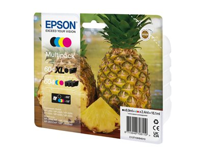 604/604XL Multipack - 4-pack - XL(black) + Standar