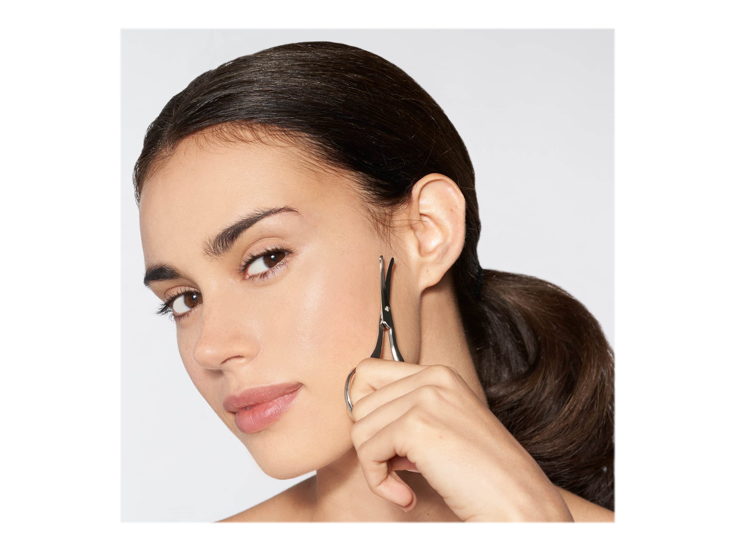 Tweezerman Facial Hair Scissors NickelPlated