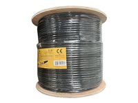 Cablexpert CAT 6 Ikke afskærmet parsnoet (UTP) 305m Bulkkabel Sort