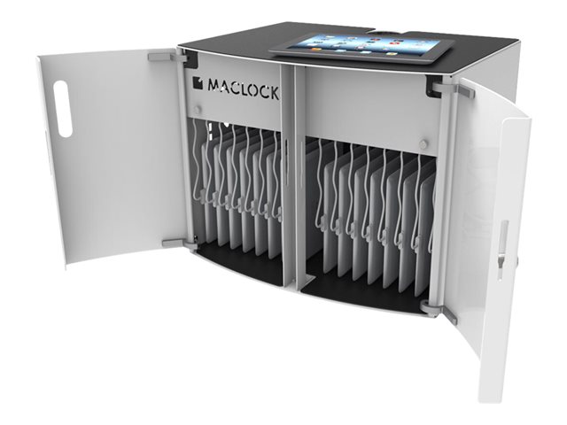 Compulocks Tablet / Laptop Charging Cabinet For Counter Top or Wall Mount EU Power Plug skříňka - pro 16 tabletů – foto 4